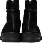 Marsèll Black Parrucca Lace Up Ankle Boots