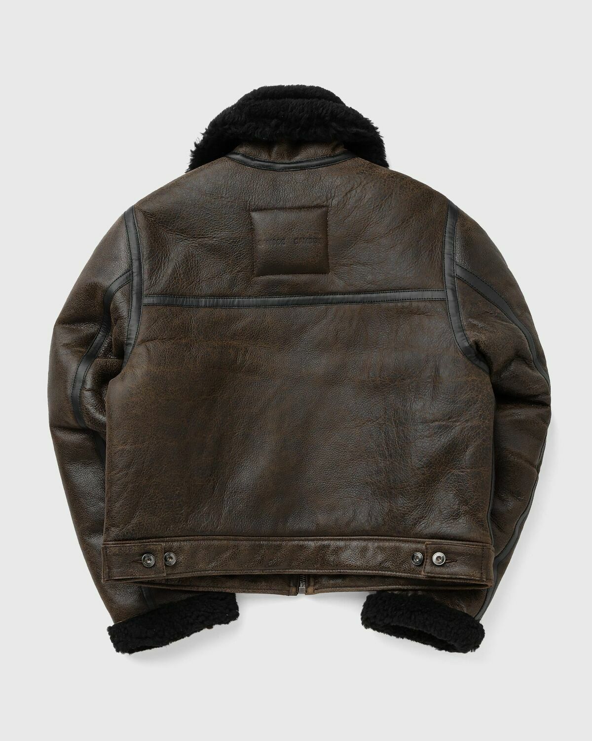 Samsøe & Samsøe X Schott SAFREYA JACKET Brown Womens Bomber Jacket