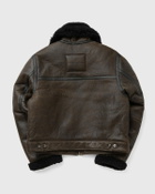 Samsøe & Samsøe X Schott SAFREYA JACKET Brown Womens Bomber Jacket