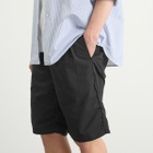 Nanamica Men's ALPHADRY Double Pleat Shorts in Black