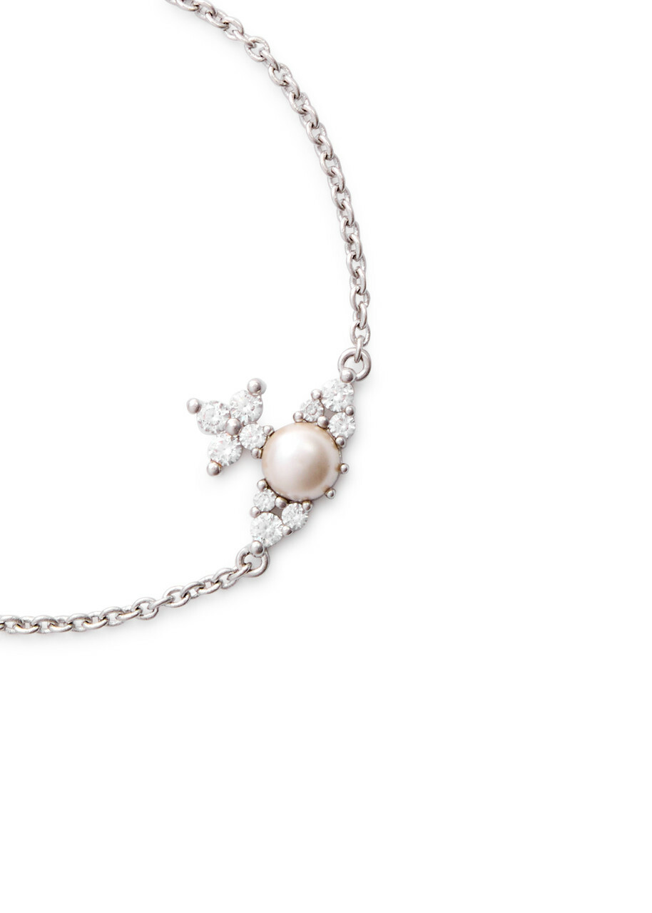 Vivienne Westwood Feodora Orb-embellished Bracelet - Silver - One Size
