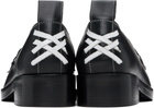 Stefan Cooke Black Leather Loafers