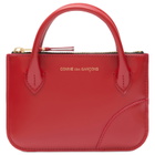 Comme des Garçons Wallet SA8100HA Handles Wallet in Red 