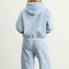 SUNDAYFRUITMARKET Women's Pigment Cherry Hoodie in Sky Blue