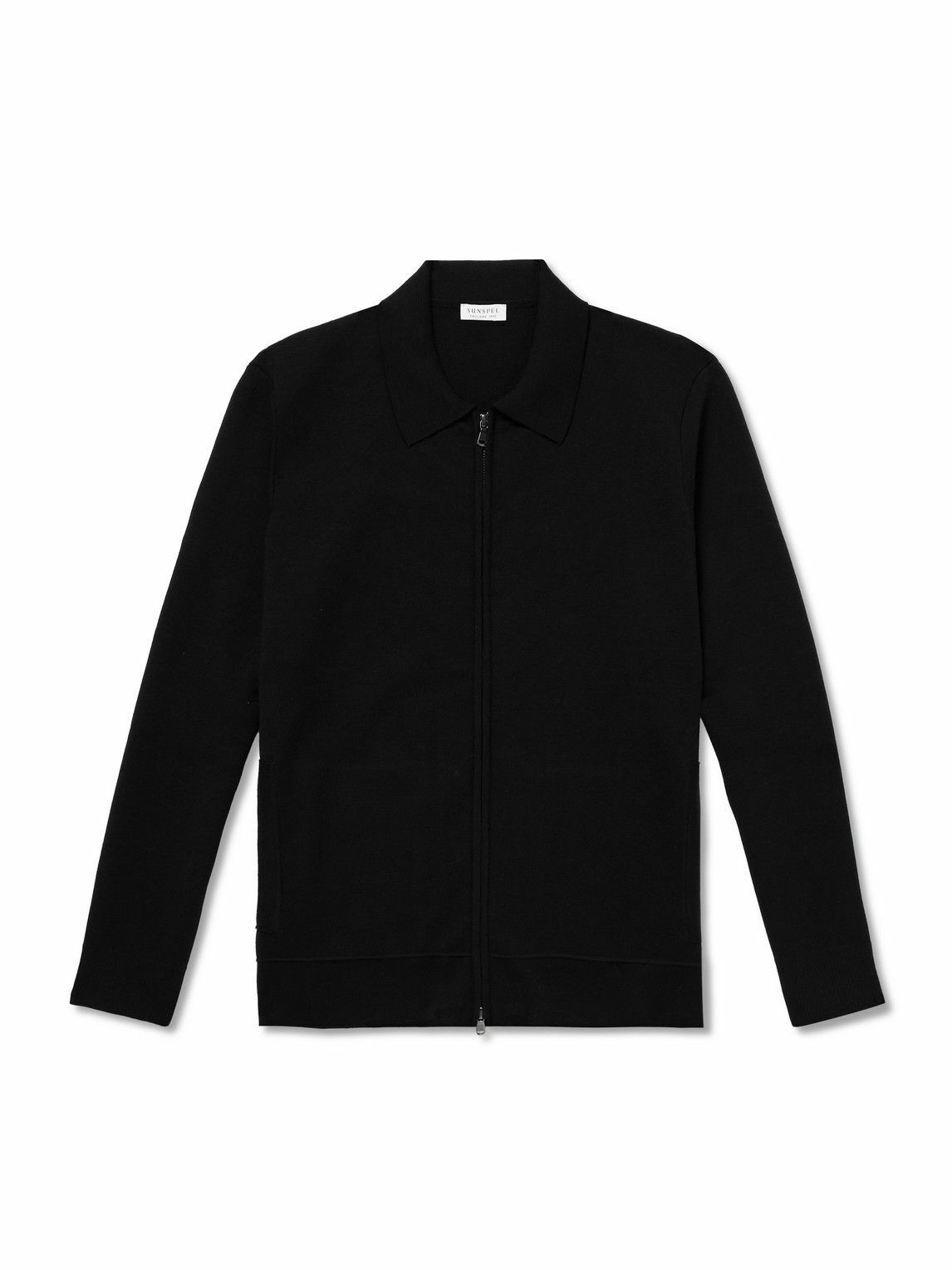Sunspel - Merino Wool Milano Jacket - Black