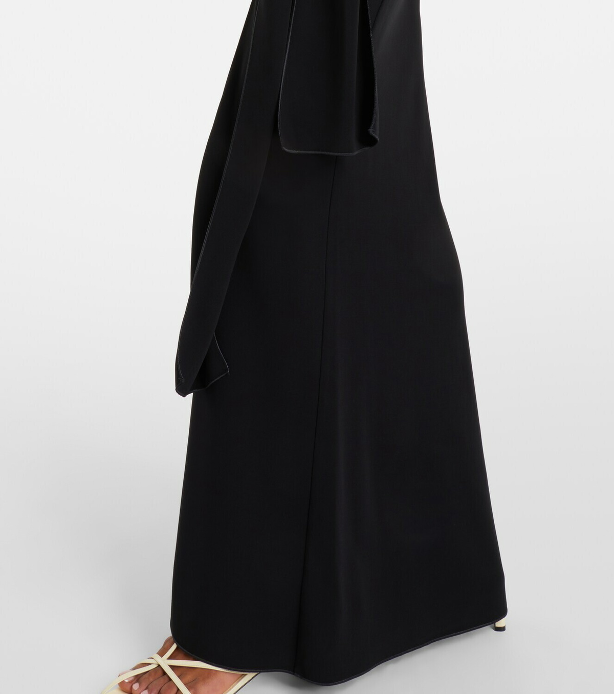 Sportmax Cutout jersey maxi dress