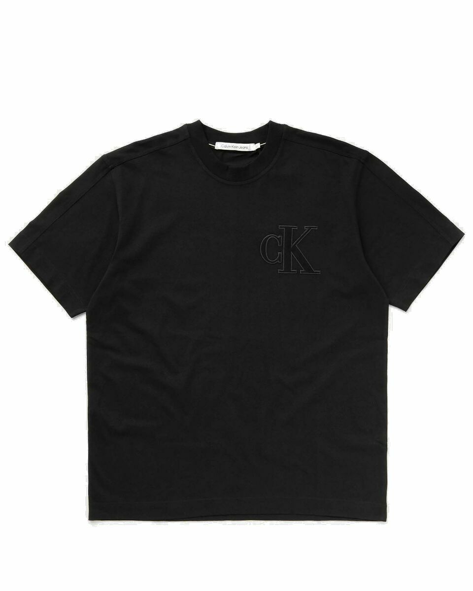 Photo: Calvin Klein Jeans Ck Applique Tee Black - Mens - Shortsleeves