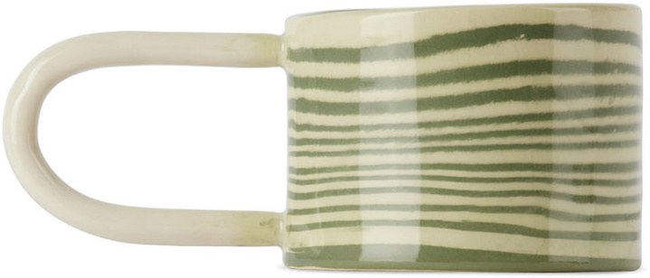Photo: Henry Holland Studio SSENSE Exclusive Green & White Loop Mug