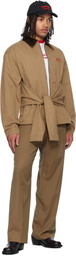 Charles Jeffrey LOVERBOY Tan Hug Jacket