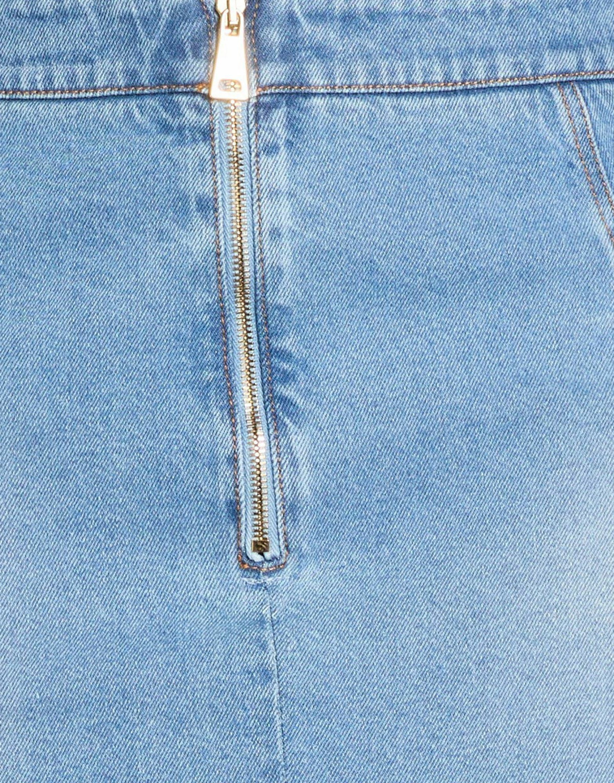 Versace Jeans Couture Womens Denim skirt in Blue