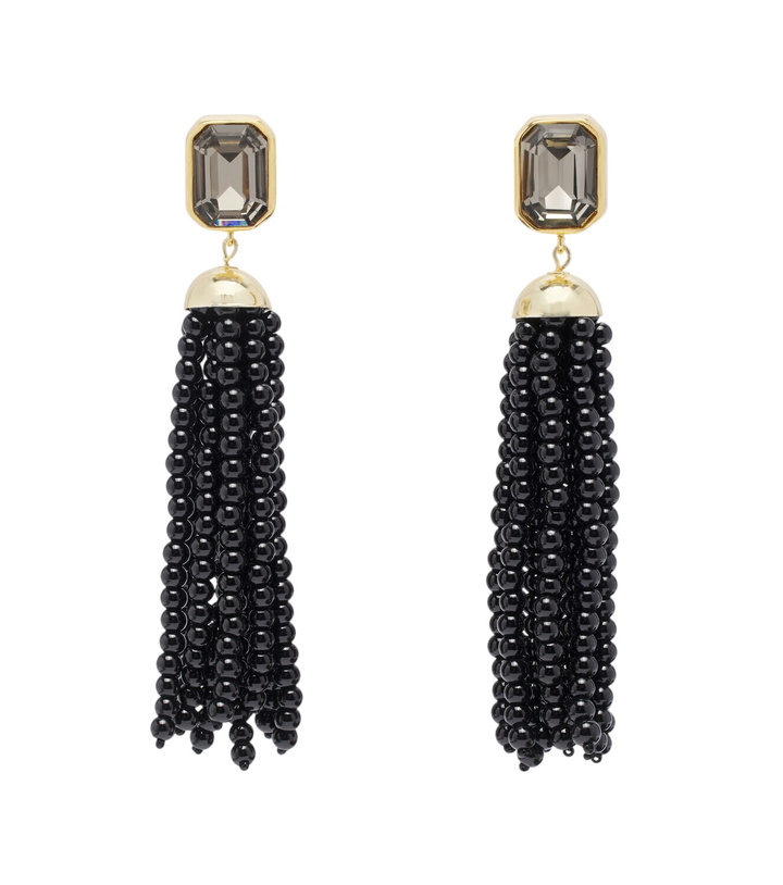 Photo: Jennifer Behr Ellison 18kt gold-plated drop earrings