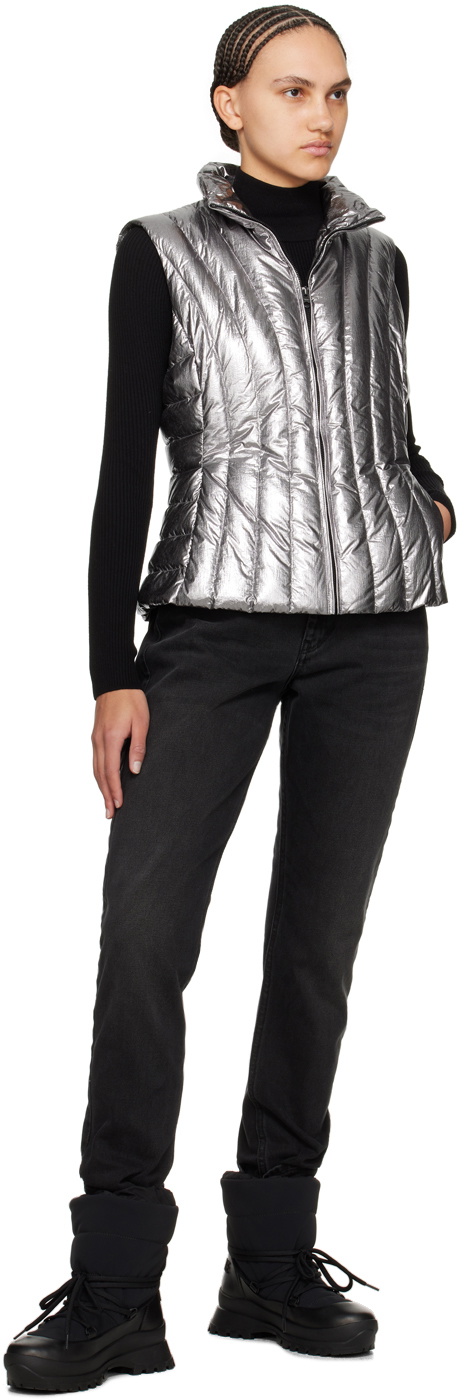MACKAGE Silver Lilyan-M Down Vest