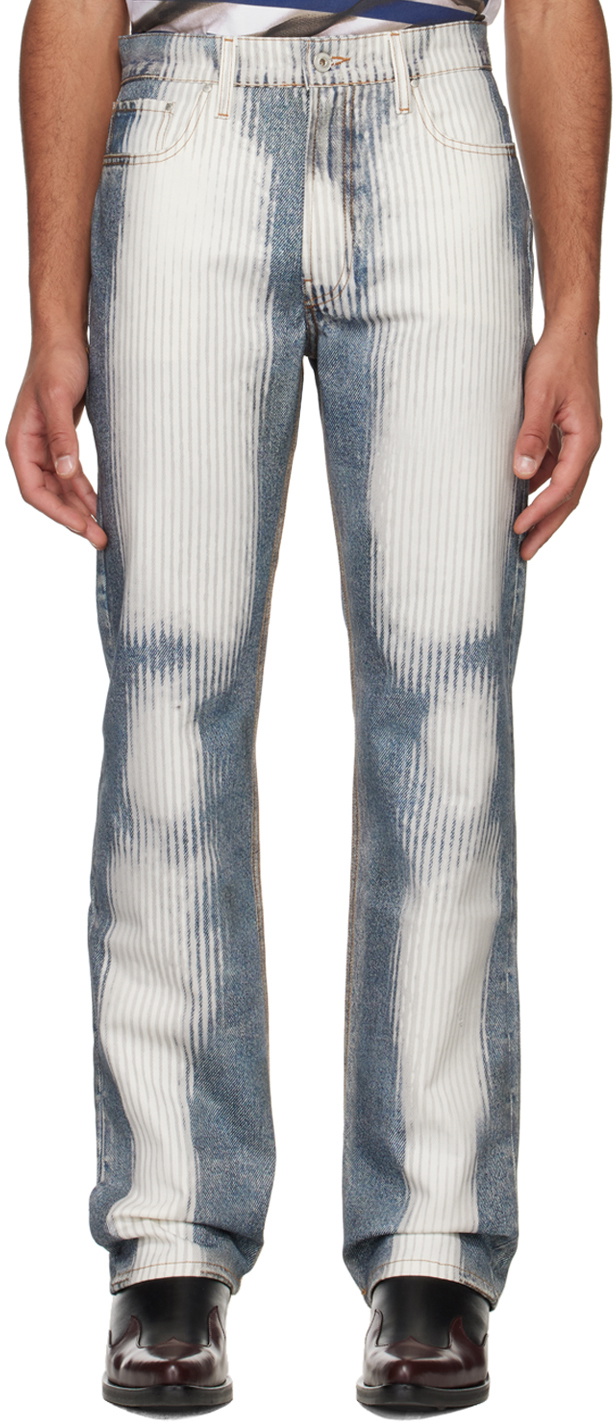 jean paul gaultier paint denim pants | nate-hospital.com