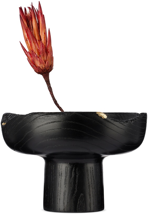 Photo: Whirl & Whittle Black Neel Bud Vase