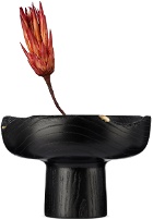 Whirl & Whittle Black Neel Bud Vase