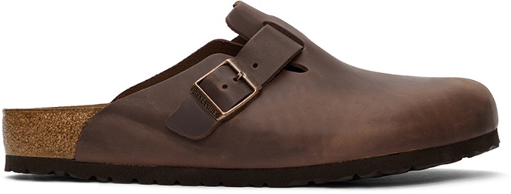 Photo: Birkenstock Brown Oiled Leather Boston Loafers