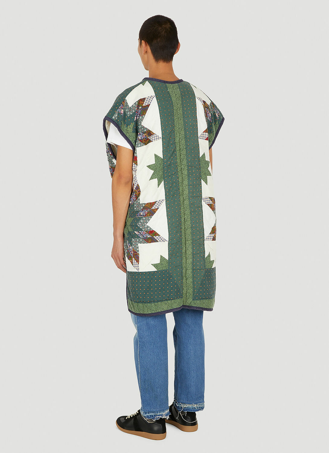 Bonum Long Quilted Sleeveless Coat