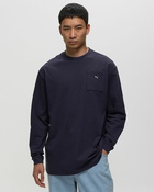 Puma Mmq Service Line Pocket Longsleeve Blue - Mens - Longsleeves