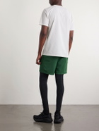 DISTRICT VISION - Performance Lab Textured Stretch-Jersey T-Shirt - White