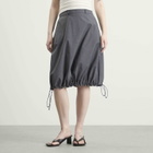 Coperni Women's TECHNICAL TAILORED BALLOON MIDI SKIRT in Grey