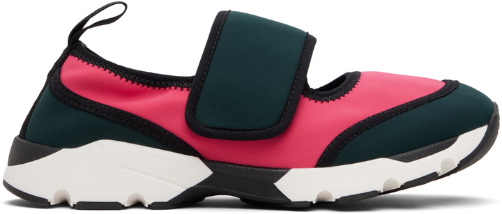 Photo: Marni Green & Pink Lyrca Mary Jane Running Sneakers