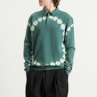 Metalwood Studio Men's Mini Metal Logo Thermal Polo in Marine