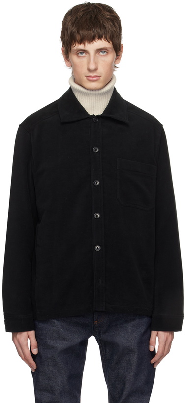 Photo: A.P.C. Black Adrien Shirt