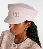 Ruslan Baginskiy Logo newsboy cap