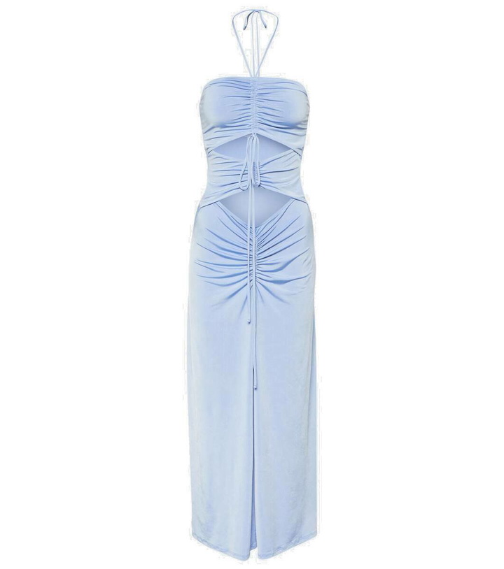 Photo: Jade Swim Kira ruched midi dress