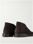 Paul Smith - Suede Lace-Up Boots - Brown