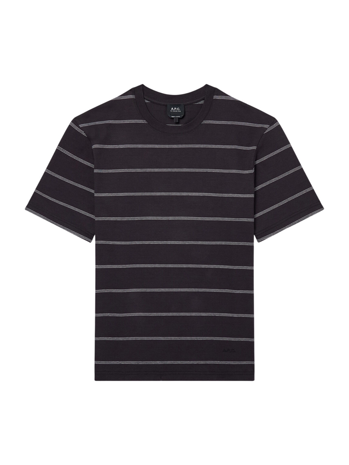 A.P.C. x Lacoste Large Logo T-Shirt in Heathered Grey A.P.C.
