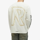 Represent Men's Masking Tape Initial Ls T-Shirt in Flat White