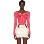 Vivienne Westwood Pink Bea Corset Cardigan