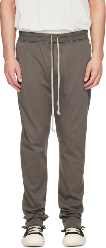 Photo: Rick Owens DRKSHDW Gray Tower Berlin Drawstring Sweatpants