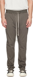 Rick Owens DRKSHDW Gray Tower Berlin Drawstring Sweatpants