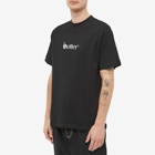 Butter Goods Men's Leaf Classic Logo T-Shirt in Black