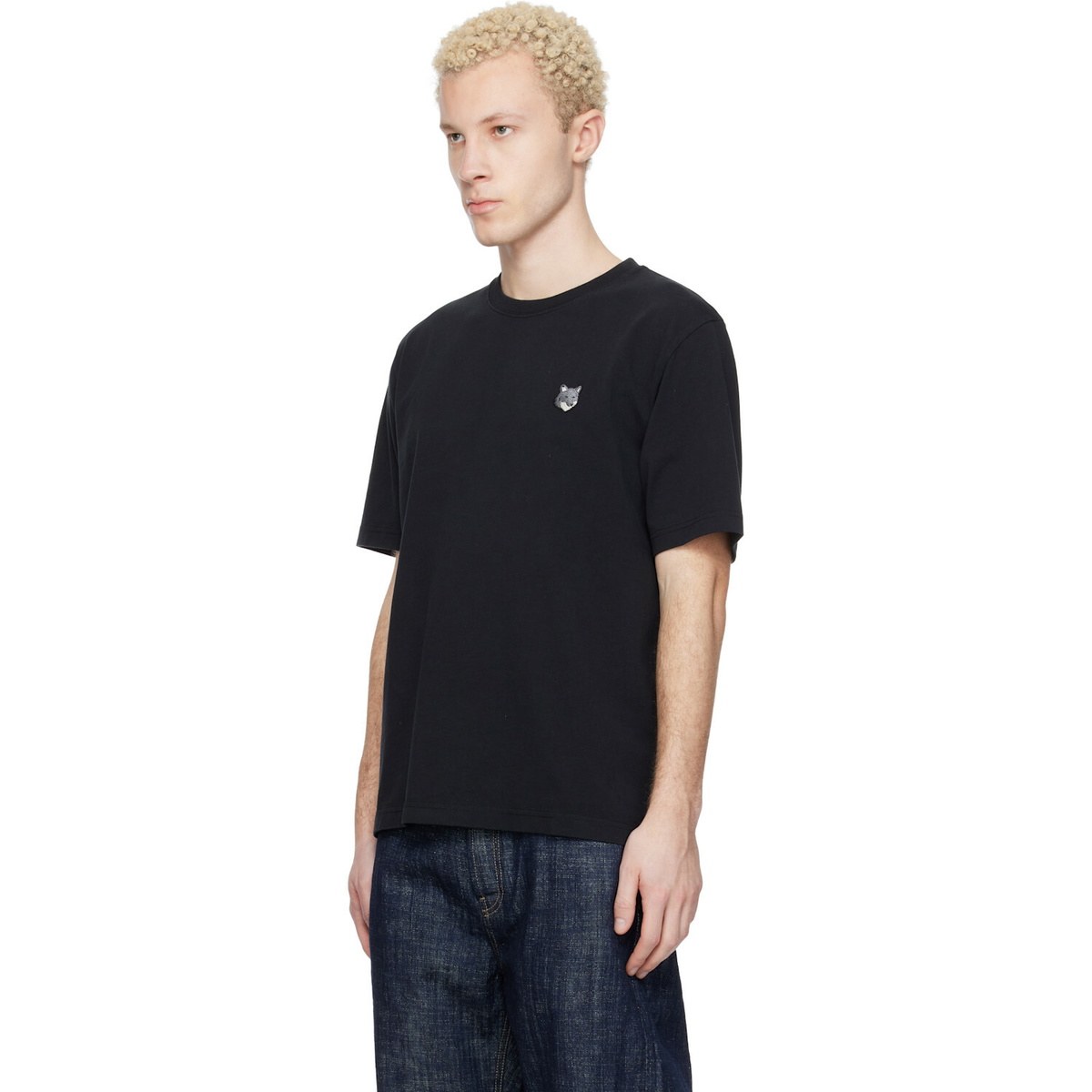Maison Kitsuné Black Fox Head Comfort T-shirt