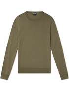 TOM FORD - Merino Wool Sweater - Green