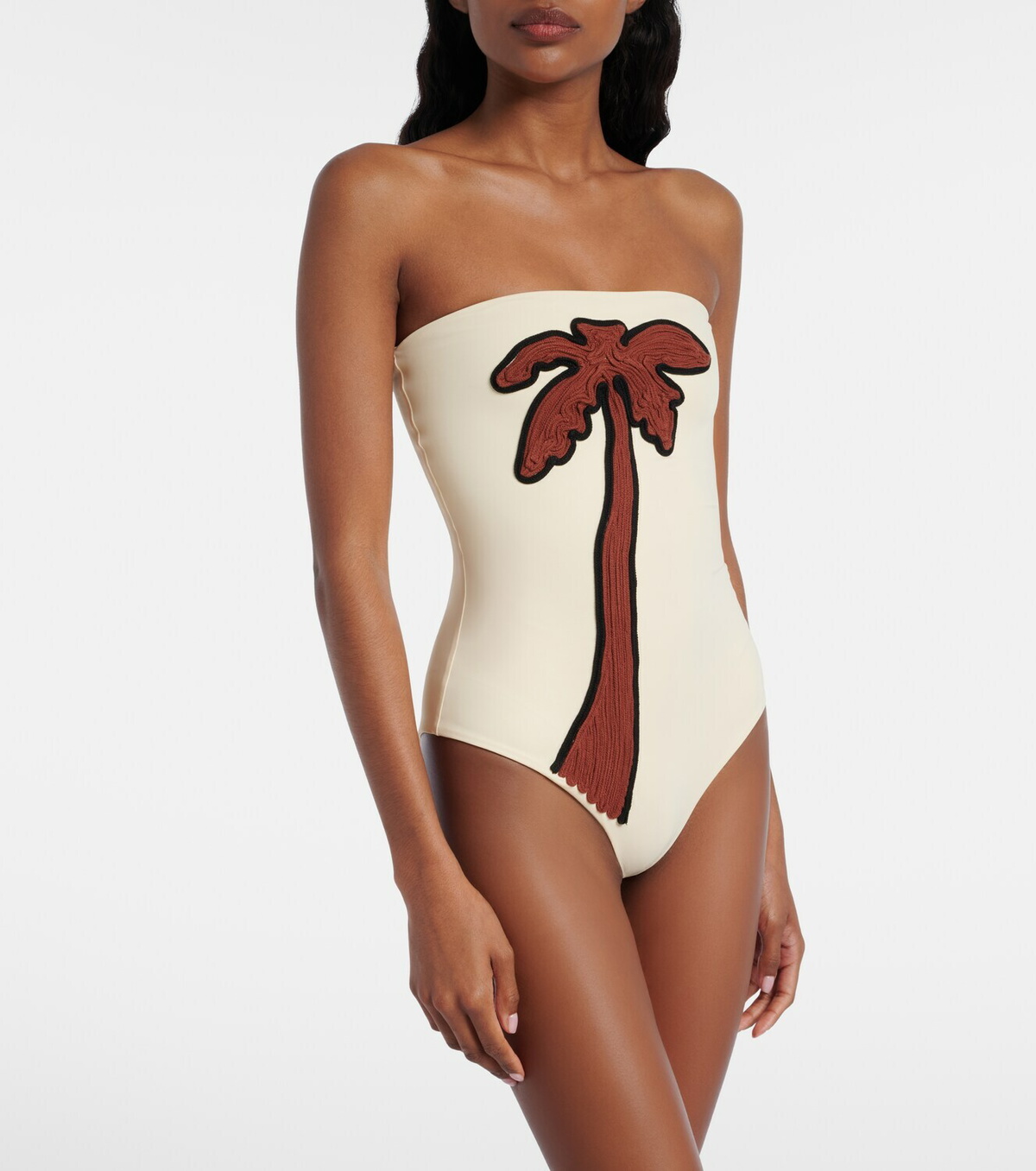 Johanna Ortiz Embroidered swimsuit