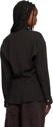 Studio Nicholson Brown Krauss Shirt