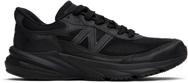 Photo: Comme des Garçons Homme Black New Balance Edition Made in USA 990v6 Sneakers