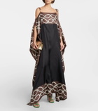 Valentino Chain 1967 silk kaftan