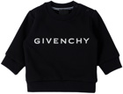 Givenchy Baby Black Printed Sweatshirt
