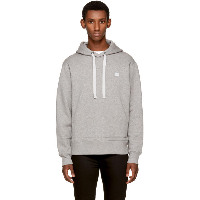 Photo: Acne Studios Grey Ferris Face Hoodie