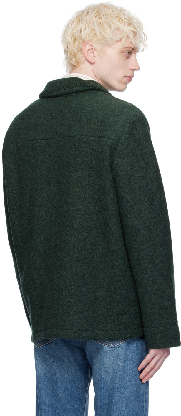 【関税込み】A.P.C. グリーン Thais ジャケット A.P.C.のグリーン Thais ジャケットがセール中