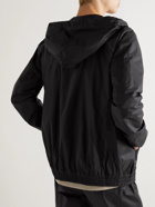 Rick Owens - Champion Jason's Logo-Embroidered Recycled Shell Hooded Jacket - Black