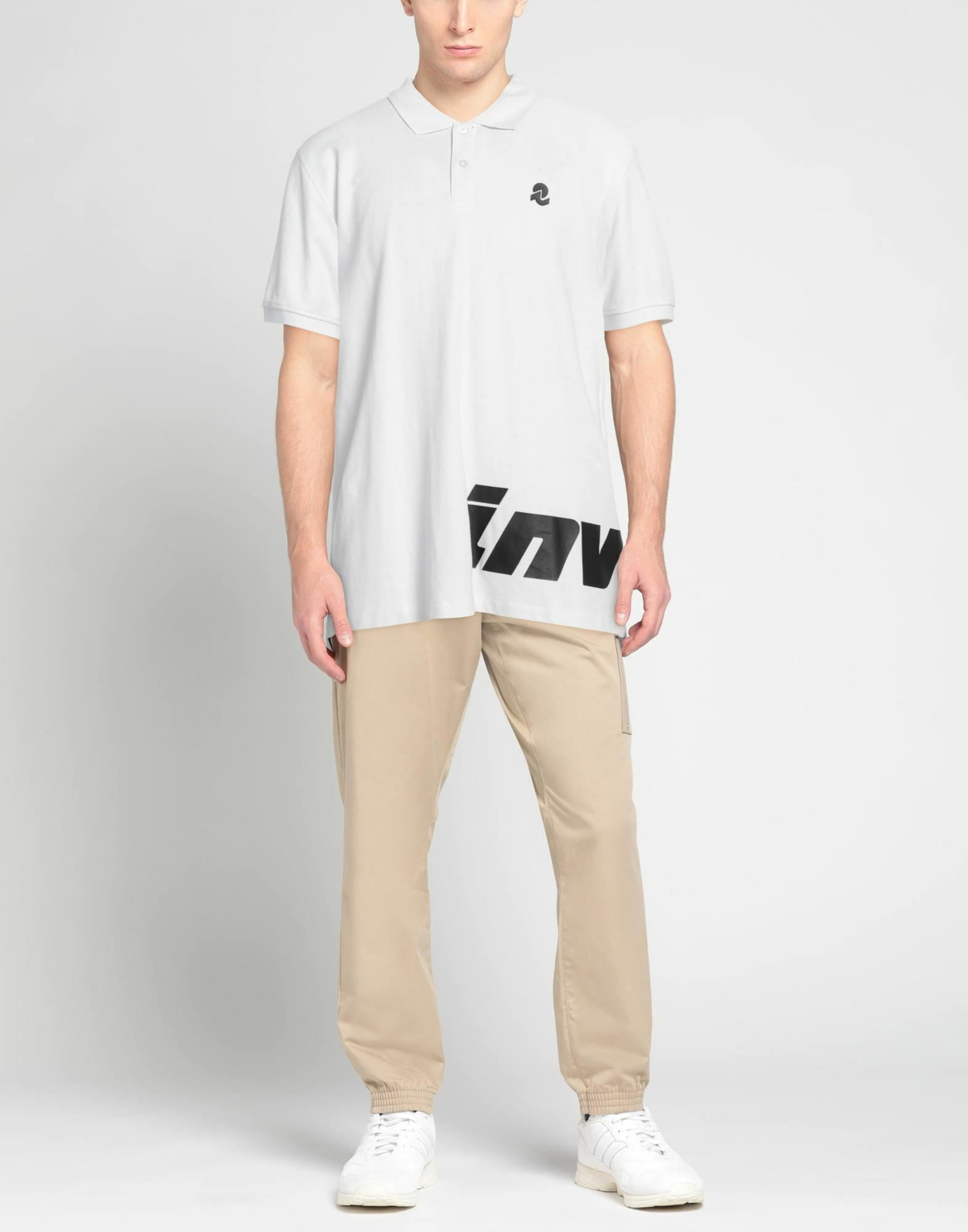 Invicta Mens Polo shirt in White