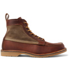 Red Wing Shoes - Wacouta Leather and Waxed-Cotton Boots - Brown