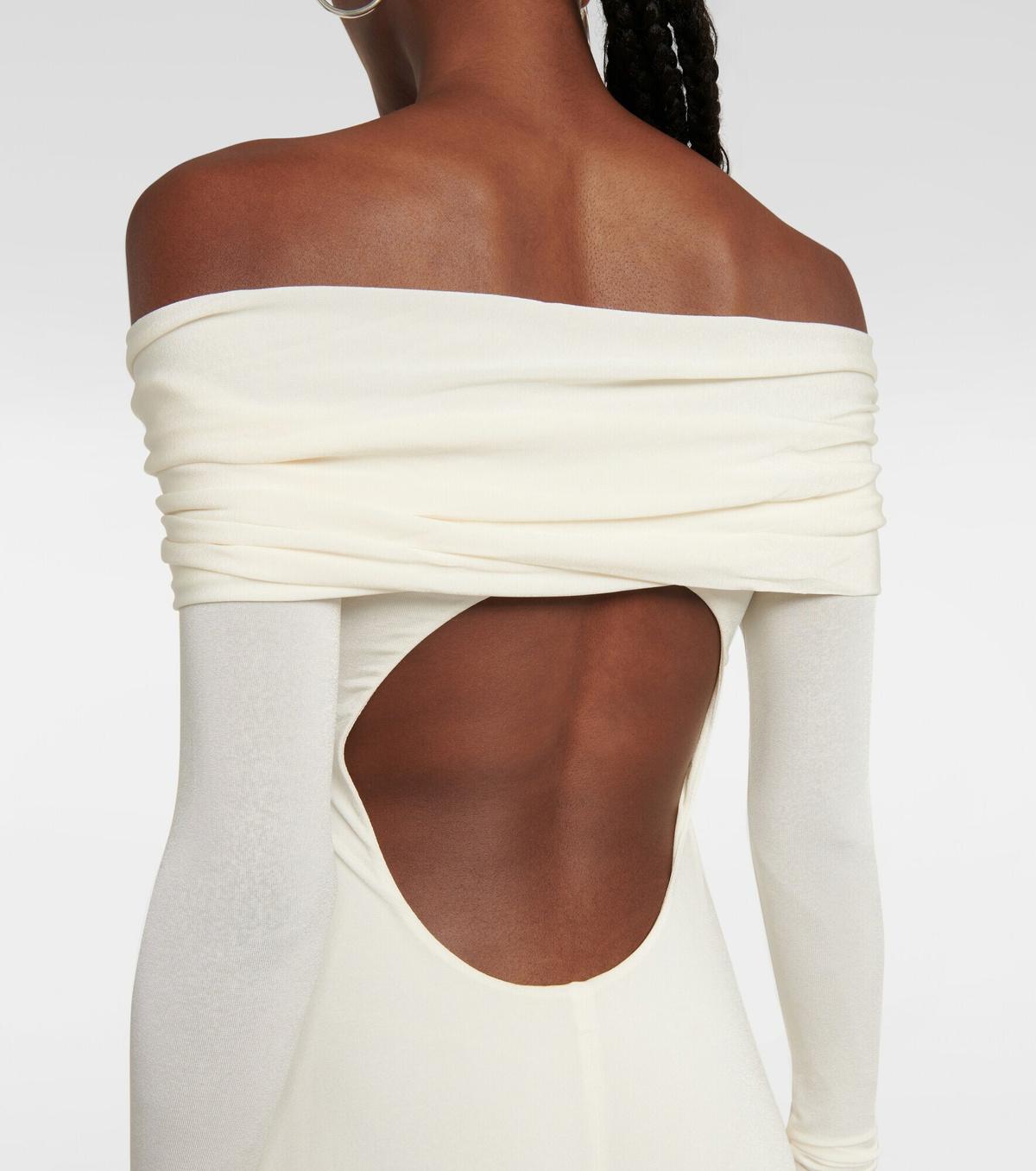【送料&関税込】Khaite Over-the-shoulder Ruched Midi Dress The Khaite Dress of FW22 — Keep it Chic
