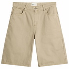 Wax London Men's Luca Twill Shorts in Beige